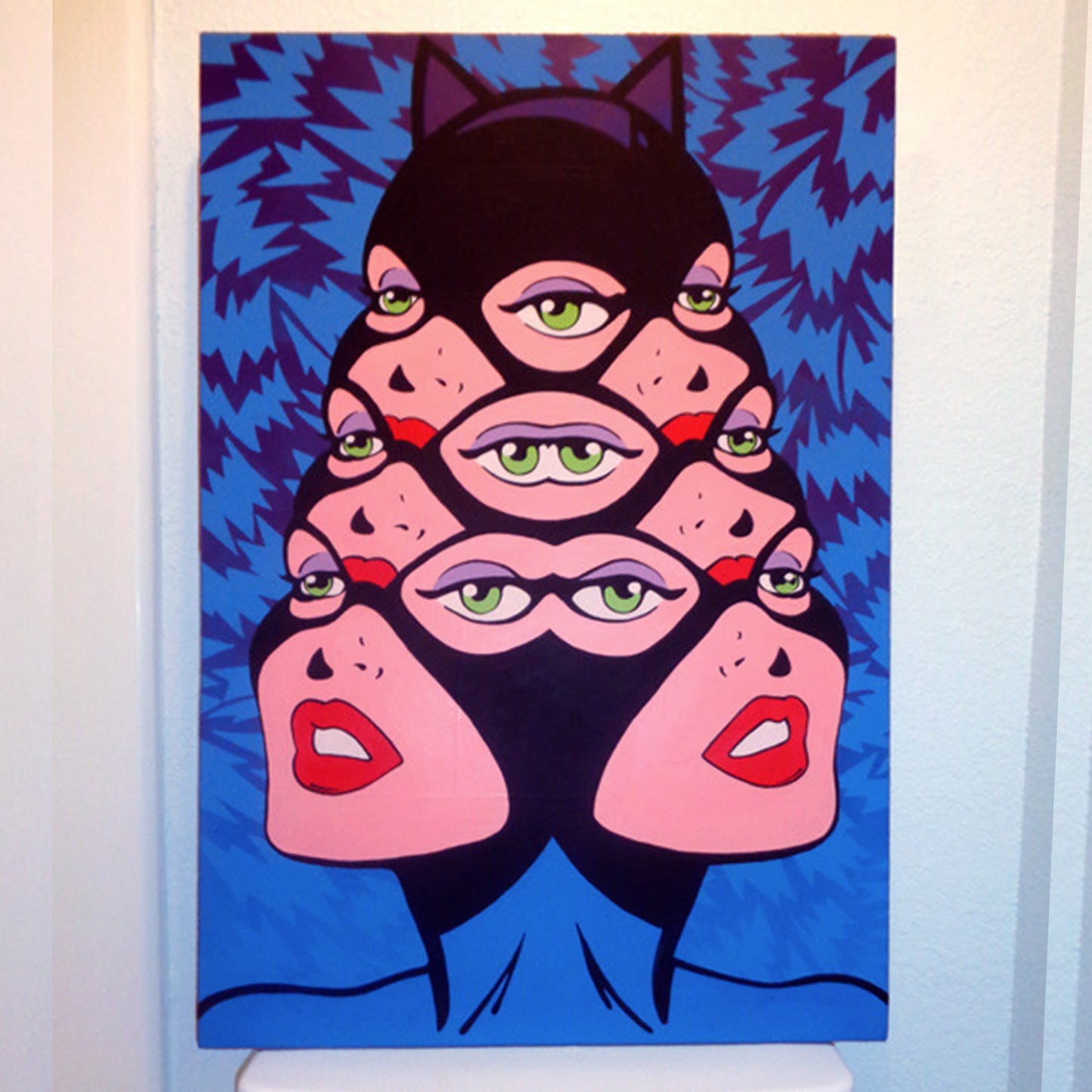 Catwoman with Eleven Eyes