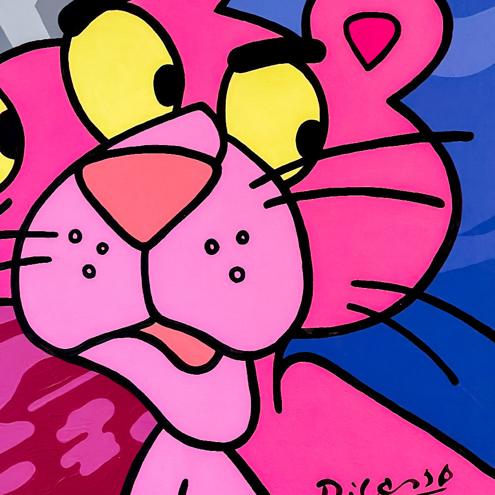 Pink Panther with Three Eyes